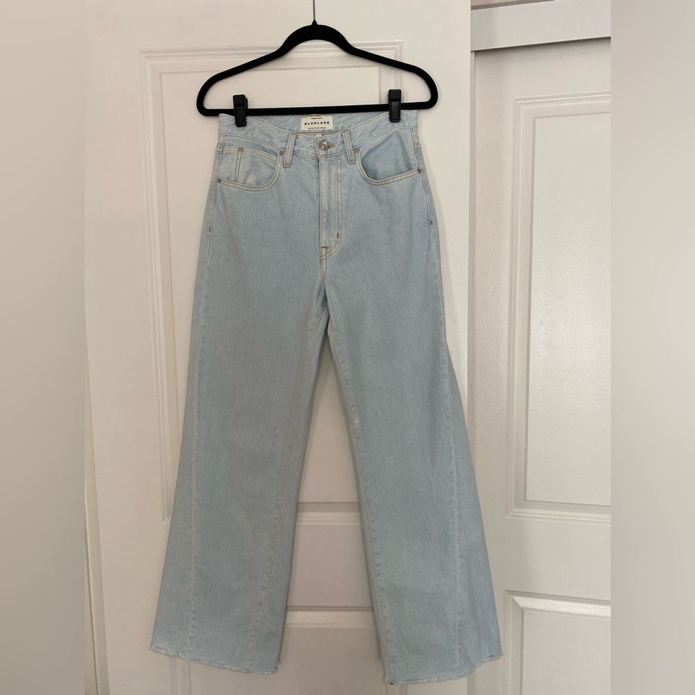 SLVRLAKE Grace High Rise Wide Leg Jeans